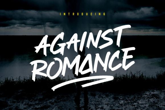Against Romance Font