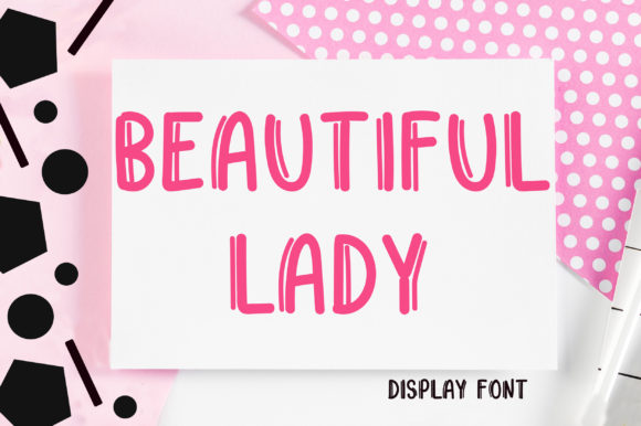 Beautiful Lady: A Versatile Display Font for Creative and Professional Workflows