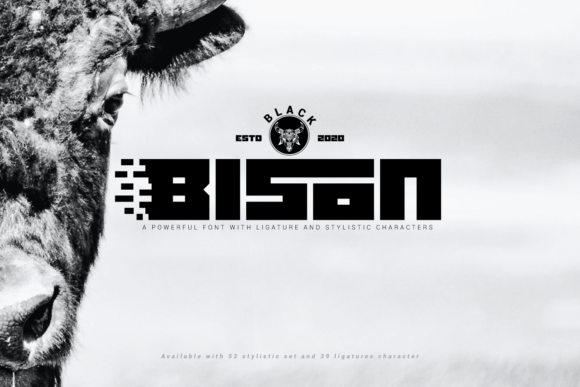 Black Bison: A Bold Font for Impactful Communication