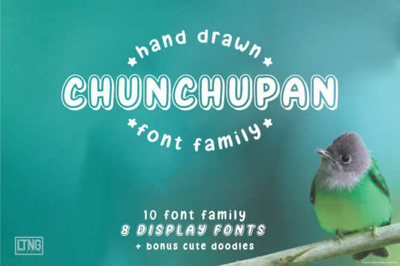 Chunchupan: A Friendly Display Font for Creative Expression
