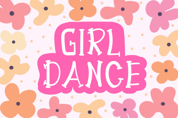 Girl Dance Font