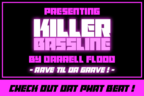 Killer Bassline Font: A Bold Choice for Eye-Catching Design