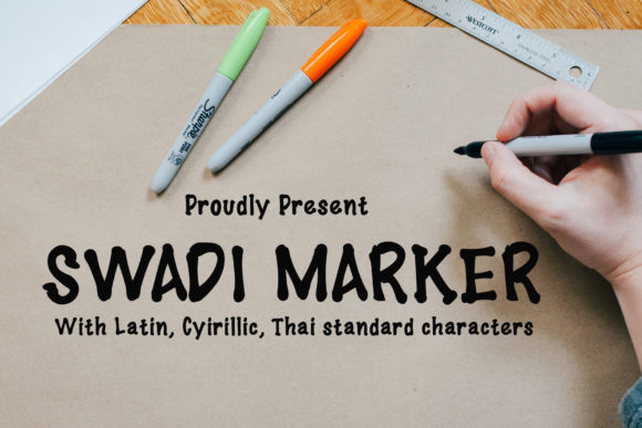 Swadi Marker: A Sweet and Friendly Display Font for Modern Creativity