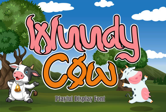 Wuudy Cow: A Versatile Font That Elevates Creativity and Communication